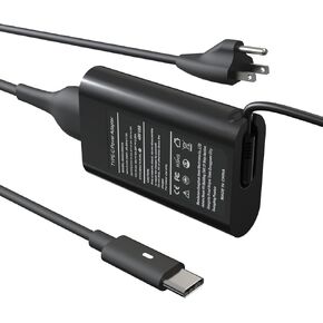 شاحن كمبيوتر محمول بمحول طاقة USB C بقدرة 45 وات متوافق مع Dell XPS 13 9300 9380 9370 9365 9360 9333 9310 9315 Latitude 5175 5285 5289 5290 7200 نوع C شاحن كمبيوتر سريع الشحن in Kuwait