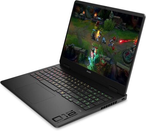 الكمبيوتر المحمول HP Omen للألعاب: شاشة 16.0 بوصة WQXGA 2560x1600 240 هرتز • AMD Ryzen AI 9 365 • ذاكرة DDR5 SDRAM سعة 64 جيجابايت • محرك أقراص NVMe SSD سعة 4 تيرابايت • W11P • Wi-Fi 6E لوحة مفاتيح رقمية NVIDIA GeForce RTX 5070 in Saudi Arabia
