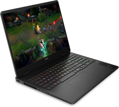 الكمبيوتر المحمول HP Omen للألعاب: شاشة 16.0 بوصة WQXGA 2560x1600 240 هرتز • AMD Ryzen AI 9 365 • ذاكرة DDR5 SDRAM سعة 64 جيجابايت • محرك أقراص NVMe SSD سعة 4 تيرابايت • W11P • Wi-Fi 6E لوحة مفاتيح رقمية NVIDIA GeForce RTX 5070 in Saudi Arabia