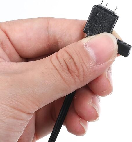 مجموعة أدوات التحكم في مراوح الكمبيوتر ARGB، وحدة تحكم في مروحة الكمبيوتر 5 فولت 3PIN SATA طاقة إمداد مباشرة RGB PC مروحة التحكم في أوضاع الإضاءة المتعددة للوحة ضوء الشريط in Kuwait