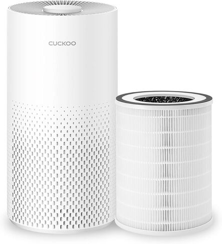 Cuckoo CACF-IAF 3-in-1 H13 True HEPA Replacement Filter for CAC-I0510FW air purifier, Up to 6 months, Pack of 1 in Saudi Arabia