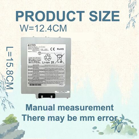 بطارية CF-VZSU84U FZ-VZSU84U متوافقة مع سلسلة PANASONIC Tough-pad FZ-G1 رقم الجزء المتوافق FZ-VZSU84R FZ-VZSU84UR FZ-VZSU84A2U FZ-VZSU84A2K FZ-VZSU84A2R FZ-VZSU84AK (10.8 فولت-45 وات في الساعة in Saudi Arabia