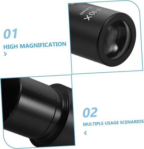 Compact Microscope Eyepiece Lens Magnification for Applications Wide Field of View Optical for Enhanced Detail Recognition Education and Research in Saudi Arabia