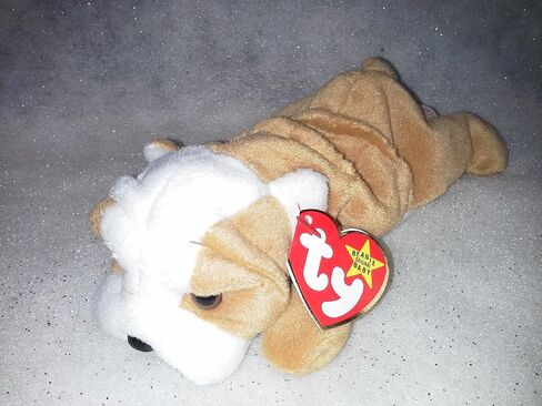 Ty Beanie Babies - Wrinkles the Dog - متقاعد من Beanie Babies in Kuwait
