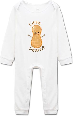 Cute Newborn Clothes Little Peanut Baby Bodysuit Infant Outfit Rompers in Saudi Arabia