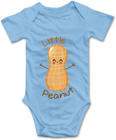 Cute Newborn Clothes Little Peanut Baby Bodysuit Infant Outfit Rompers in Saudi Arabia