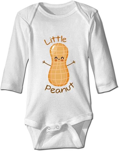 Cute Newborn Clothes Little Peanut Baby Bodysuit Infant Outfit Rompers in Saudi Arabia