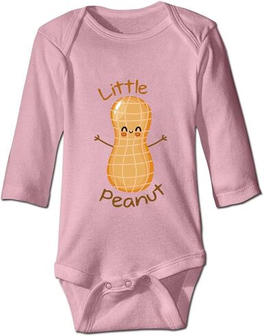 Cute Newborn Clothes Little Peanut Baby Bodysuit Infant Outfit Rompers in Saudi Arabia