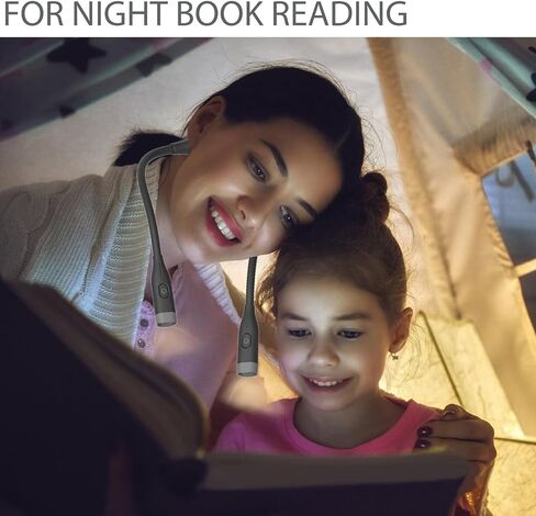 مصباح رقبة LED قابل للتعديل، مريح للارتداء، نسيج ABS مناسب لعشاق الكتب، المتحمسين للحرف اليدوية، الركض الليلي، ضوء رقبة LED قابل لإعادة الشحن للقراءة in Kuwait