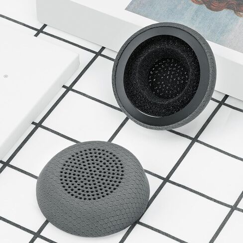 وسائد أذن بديلة من نسيج شبكي مريح من Geekria لمنطقة Logitech اللاسلكية، المنطقة 900 (لا تناسب المنطقة السلكية/ 750/ اللاسلكية 2) سماعات الرأس، وسائد الأذن (تيتانيوم) in Saudi Arabia