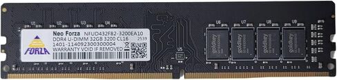 32GB DDR4 3200MHz PC4-25600 CL16 U-DIMM 1.2V 288-Pin Non-ECC Desktop RAM Memory Module in Kuwait