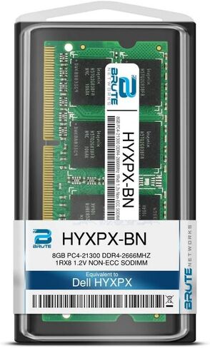 HYXPX-BN - ذاكرة DDR4 سعة 8 جيجابايت - 2666 ميجاهرتز 1Rx8 SODIMM غير ECC (متوافق مع OEM PN# HYXPX) in Kuwait