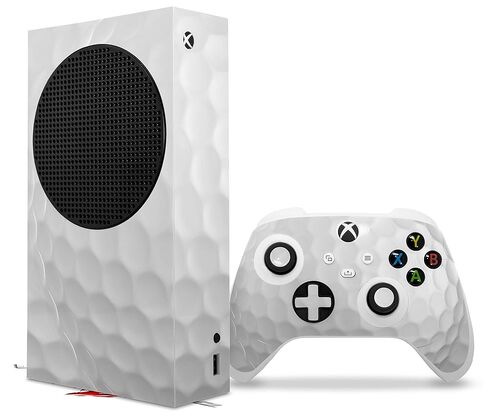 ملصق من الفينيل من WraptorSkinz متوافق مع وحدة تحكم XBOX Series S وكرة الجولف (وحدة التحكم في الألعاب غير متضمنة) in Kuwait