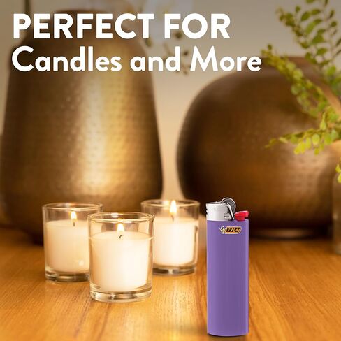 BIC Maxi Pocket Lighter, Special Edition Tattoos Collection, Assorted Unique Lighter Designs, 50 Count Tray of Lighters in Saudi Arabia