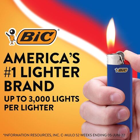 BIC Maxi Pocket Lighter, Special Edition Tattoos Collection, Assorted Unique Lighter Designs, 50 Count Tray of Lighters in Saudi Arabia