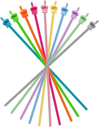 10 Pcs Finger Reading Pointers for Kids, 11.8 Inch Length Children Classroom Pointers Stick, 10 Assorted Colors Finger Reading Stick for Teaching and Learning Activities (Macaron) in Saudi Arabia