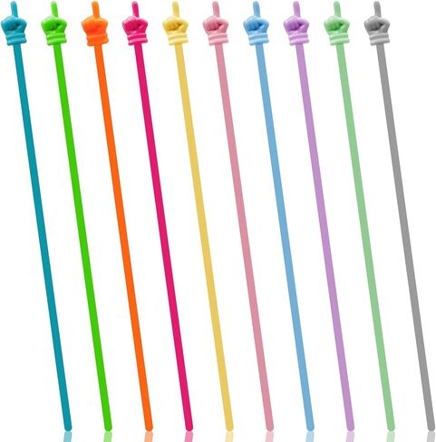 10 Pcs Finger Reading Pointers for Kids, 11.8 Inch Length Children Classroom Pointers Stick, 10 Assorted Colors Finger Reading Stick for Teaching and Learning Activities (Macaron) in Saudi Arabia