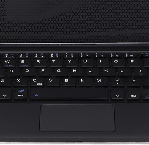 لوحة مفاتيح لاسلكية قابلة للإزالة لجهاز M10 FHD Plus مقاس 10.3 بوصات X606F، لوحات مفاتيح كمبيوتر محمولة ومريحة لمستخدمي الأجهزة اللوحية (أسود) in Saudi Arabia