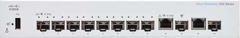المحول المدار Cisco Business CBS350-8S-E-2G | 8 منافذ 1G SFP | 2x1G كومبو (CBS350-8S-E-2G-NA) (متجدد) in Kuwait