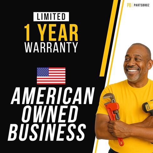 Lifetime 5001DD4001A Dishwasher Mounting Bracket by PartsBroz - Compatible LG - Replaces AP4438292 AH3525525 EA3525525 - Includes 2 Brackets, Hose Clamp, 2 Screws, 2 Wires - For Top and Side Mounting in Kuwait