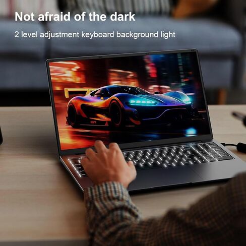 كمبيوتر محمول 15.6 بوصة - معالج N95 رباعي النواة (يصل إلى 3.4 جيجا هرتز) كمبيوتر محمول 16 جيجابايت DDR4 512 جيجابايت SSD، كمبيوتر محمول للأعمال يدعم معرف اللمس، واي فاي، BT4.2، HDMI، USB 3.0 in Kuwait