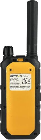 Retevis RB48 IP67 Waterproof & MIL-STD 810H Walkie Talkies(6 Pack) Bundle with Walkie-Talkie Earpiece(6 Pack), Shockproof-Heavy-Duty 2 Way Radio, 20hr Battery, Easily Operated with Gloves in Saudi Arabia