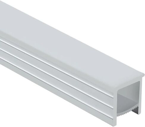 أنبوب ناشر نيون أبيض/أسود بطول 1-10 متر، عرض شريط LED 6-15 مم - مانع لتسرب الضوء، ناعم وقابل للانحناء للأشكال المخصصة (F1510 أسود، 10 أمتار) in Kuwait