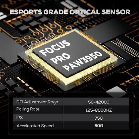 لوحة مفاتيح ميكانيكية سلكية RK ROYAL KLUDGE R98 Pro ومجموعة ماوس لاسلكية RK M3، لوحة مفاتيح ألعاب RGB قابلة للتبديل باللون الأسود، 47 جيجا ماوس ألعاب خفيف الوزن 42K DPI أسود in Kuwait
