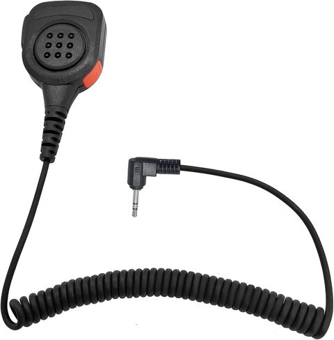 1 Pin 2.5mm Shoulder Speaker Mic Lapel Microphone for Motorola Talkabout Walkie Talkie mh230r fr60 mr350r t470 t380 t100 t200tp t260tp t2xx t460 t600 h2o t605 t7100 t472 t800 t6530 Radios Mic (Black) in Saudi Arabia