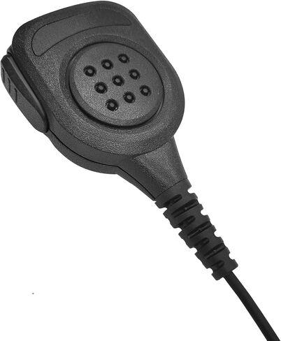 1 Pin 2.5mm Shoulder Speaker Mic Lapel Microphone for Motorola Talkabout Walkie Talkie mh230r fr60 mr350r t470 t380 t100 t200tp t260tp t2xx t460 t600 h2o t605 t7100 t472 t800 t6530 Radios Mic (Black) in Saudi Arabia