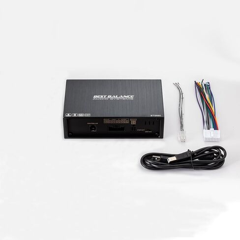 صوت السيارة DSP BTS880 4 مدخل 8 مخرج DSP معالج الإشارة الرقمية مع EQ Crossovers المدمج، مدخل مساعد RCA 31 نطاقًا ومدخل مكبر صوت عالي المستوى DSP Bluetooth Equalizer Amplifier in Kuwait
