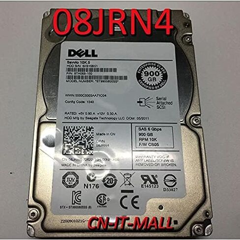موصلات 08JRN4 8JRN4 ST9900805SS 900GB 10000 RPM 64MB Cache SAS 6Gb/s 2.5 "محرك الأقراص الصلبة الداخلي للمؤسسة in Kuwait