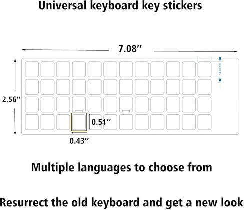 3 PCS Hebrew Keyboard Stickers,Black Background with White Lettering for Laptop Computer Notebook Desktop, Replacement Computer Keyboard Stickers in Saudi Arabia