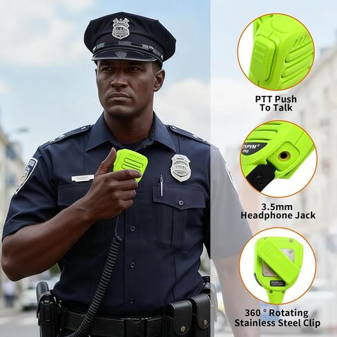 جهاز Walkie Talkie 2 Pin كتف ميكروفون أسود طية صدر السترة مكبر صوت عن بعد لـ Retevis h777s retc 15، لـ Baofeng bf-f8hp uv-5r uv-17r، لـ Kenwood tk-2180 nx3200 nx1300 tk3160 tk2312 (أخضر) in Kuwait