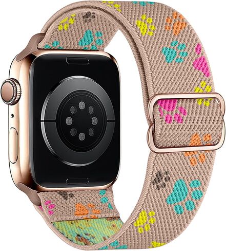 أربطة قابلة للتمدد متوافقة مع سوار ساعة Apple 40 مم 41 مم 38 مم 46 مم 44 مم 45 مم 42 مم 49 مم للنساء والرجال، أشرطة رياضية مرنة بحلقة فردية مقاومة للماء لسلسلة iWatch 11 10 9 8 7 6 5 4 3 SE Ultra in Saudi Arabia