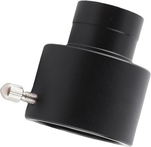 Astronomical Telescope Eyepiece Adapter, Aluminum Alloy 1.25in T Mount Adapter for Telescope Accessories, with Durable Lightweight Design, Easy to Install in Saudi Arabia