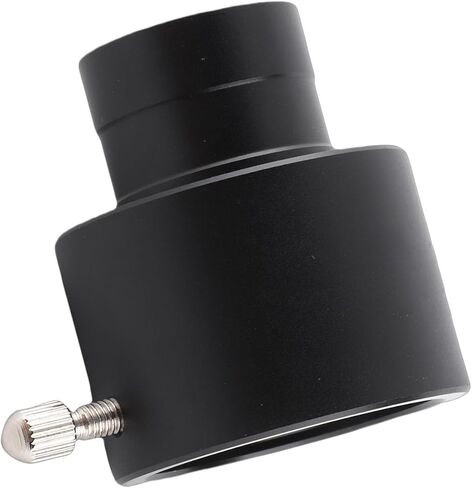 Astronomical Telescope Eyepiece Adapter, Aluminum Alloy 1.25in T Mount Adapter for Telescope Accessories, with Durable Lightweight Design, Easy to Install in Saudi Arabia