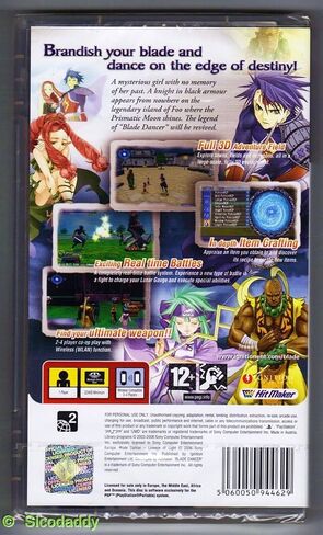 Blade Dancer: Lineage of Light - Sony PSP (متجدد) (إصدار الاتحاد الأوروبي) in Kuwait