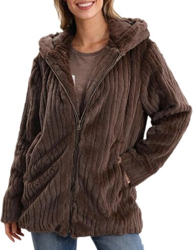 amazhiyu women's faux fur stack in Saudi Arabia