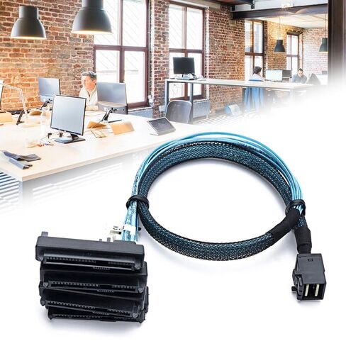 SFF-8643 إلى SFF-8482 29Pin SFF-8643 إلى 29pin SFF-8482 كابل خادم القرص الصلب 8643 إلى 8482 استبدال كابل نقل البيانات in Saudi Arabia