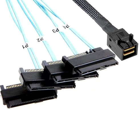 SFF-8643 إلى SFF-8482 29Pin SFF-8643 إلى 29pin SFF-8482 كابل خادم القرص الصلب 8643 إلى 8482 استبدال كابل نقل البيانات in Saudi Arabia