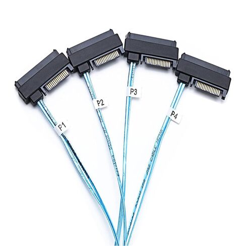 SFF-8643 إلى SFF-8482 29Pin SFF-8643 إلى 29pin SFF-8482 كابل خادم القرص الصلب 8643 إلى 8482 استبدال كابل نقل البيانات in Saudi Arabia