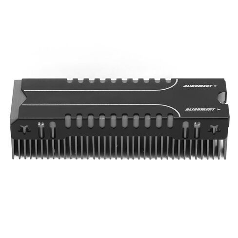 Drfeify M.2 SSD Heatsink Mg مادة سبائك الألومنيوم متينة 38 زعانف تبريد لمكتب الكمبيوتر in Kuwait