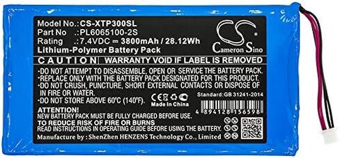 بطارية بديلة لجهاز XTOOL EZ300 Pro i80 Pad PL6065100-2S (3800 مللي أمبير) in Kuwait
