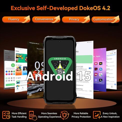 Blackview XPLORE 2 Dimensity 8300 AI 5G هاتف متين غير مقفول Android 15، بطارية 20000 مللي أمبير في الساعة 48 جيجابايت + 1024 جيجابايت / TF 2 تيرابايت، 6.73 بوصة 3.2K هواتف محمولة خارجية، مكبرات صوت 2 × 2 وات IP69K مقاومة للماء وكاميرا 50 ميجابكسل NFC/GPS in Saudi Arabia