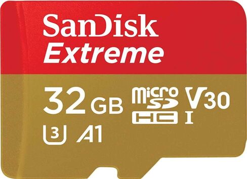 كاميرا SanDisk Extreme SDSQXAV-512G-GH3MA MicroSD 512GB UHS-I U3 V30 أكشن كاميرا كتابة تصل إلى 130 ميجابايت/ثانية كاملة الوضوح وكاميرا أكشن 4K in Kuwait