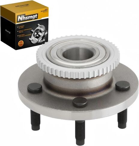 512169 Rear Wheel Bearing Hub Compatible with 2001-2007 Grand Caravan, 2001-2007 Town & Country, 2001-2007 Caravan, 2001-2003 Voyager with ABS 5-Lug 2pcs in Saudi Arabia