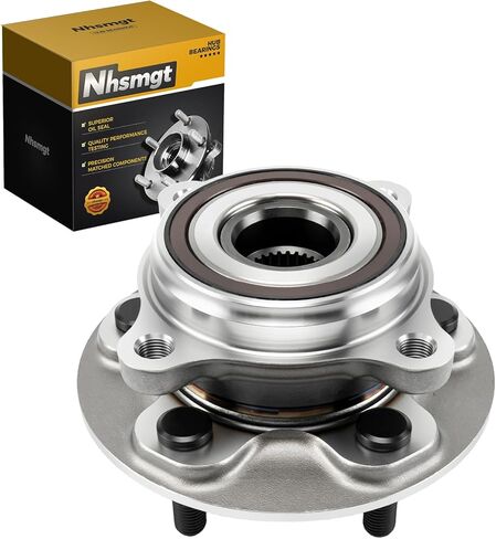 512169 Rear Wheel Bearing Hub Compatible with 2001-2007 Grand Caravan, 2001-2007 Town & Country, 2001-2007 Caravan, 2001-2003 Voyager with ABS 5-Lug 2pcs in Saudi Arabia
