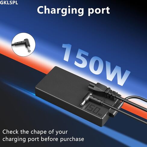 150W ADP-150CH B Charger Compatible with ASUS TUF Gaming A15 A17 F15 F17 FA506 FA706 FA566 FX705 ROG Strix G G15 G17 G531 G513 G731 A18-150P1A Gaming Laptop in Kuwait