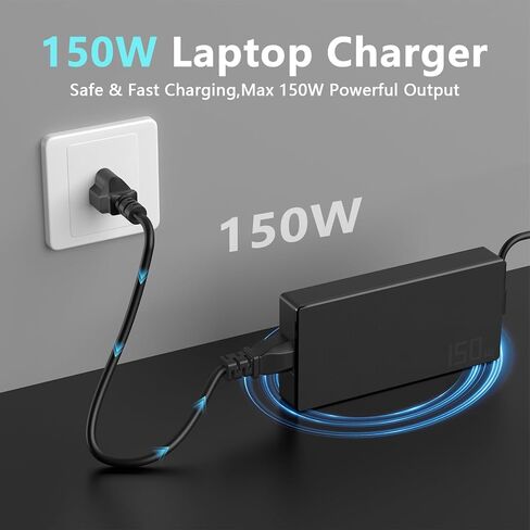 150W ADP-150CH B Charger Compatible with ASUS TUF Gaming A15 A17 F15 F17 FA506 FA706 FA566 FX705 ROG Strix G G15 G17 G531 G513 G731 A18-150P1A Gaming Laptop in Kuwait
